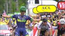 Matthewsek irabazi du esprintean Sagan eta Boasson Hagen gaindituta