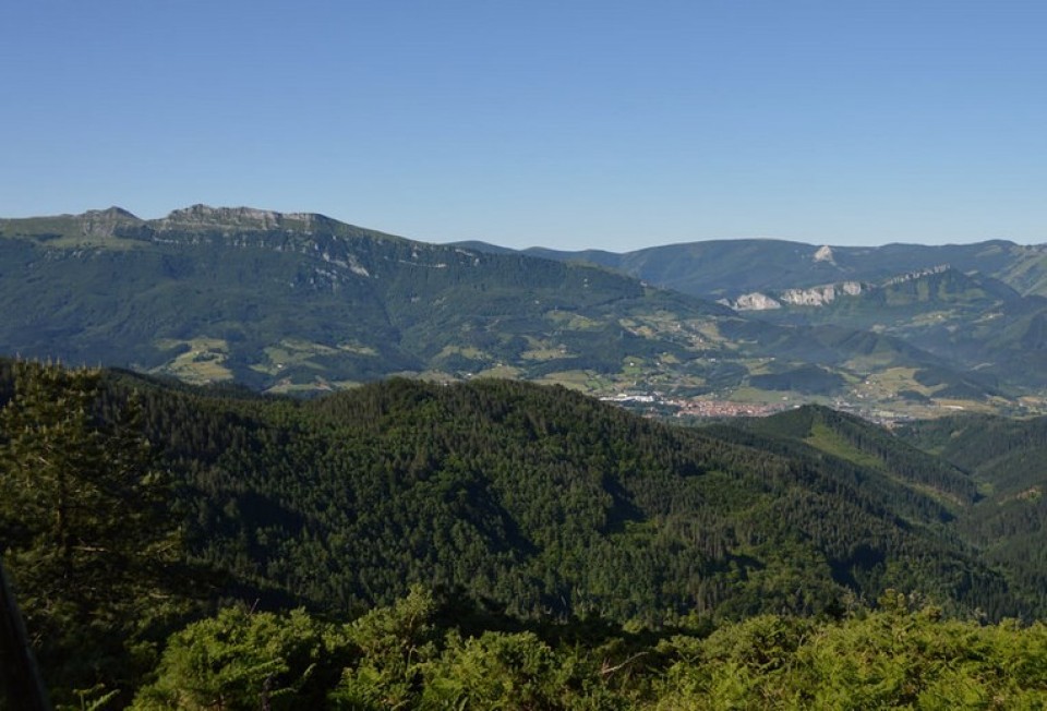 Imagen de archivo del monte Aloña. Foto: Marilo Unzurrunzaga