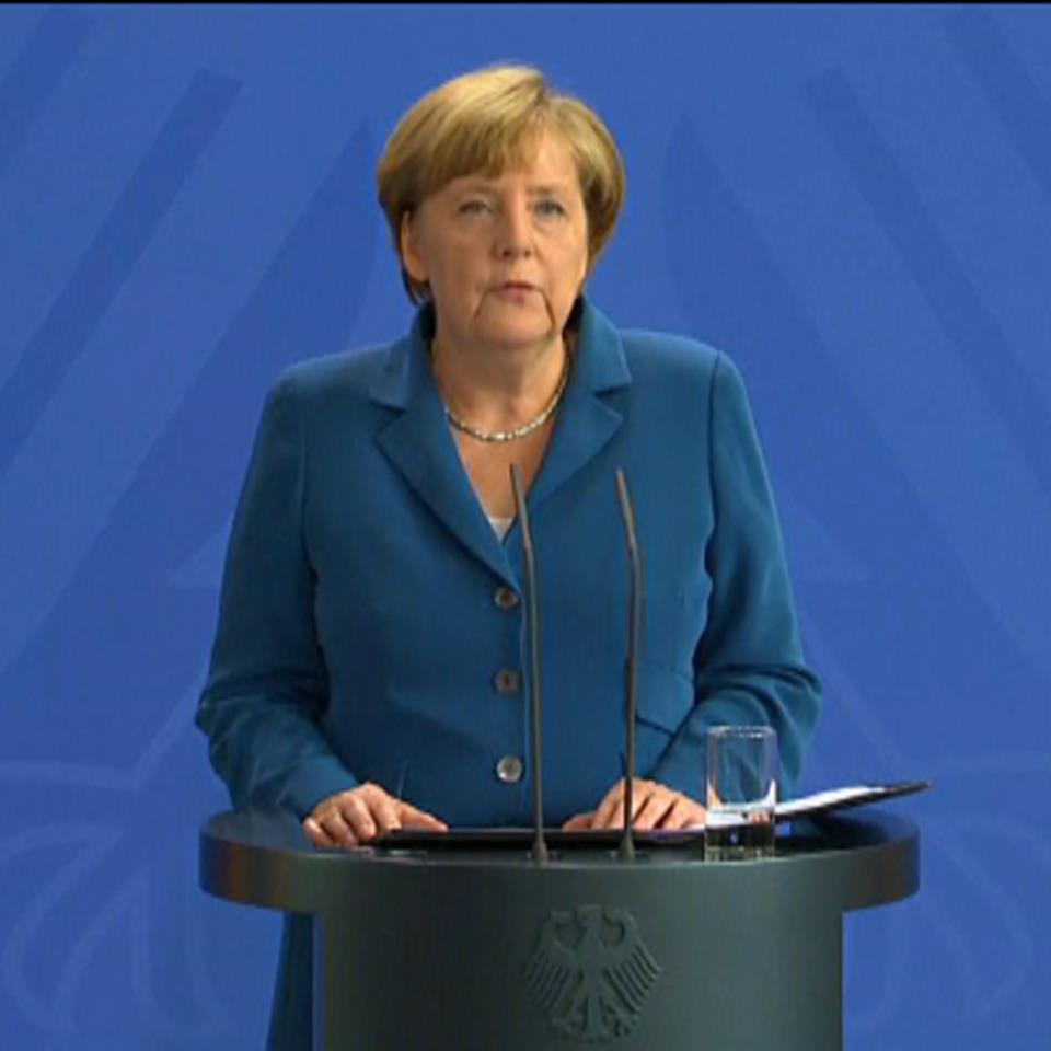 Angela Merkel Alemaniako kantzillerra. Argazkia: EiTB