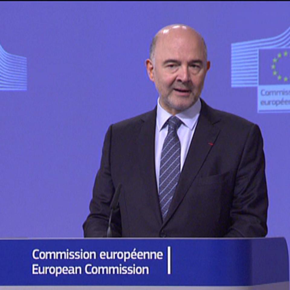 El comisario europeo de Asuntos Económicos y Financieros, Pierre Moscovici, en una imagen de archivo