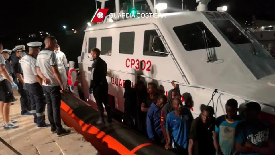 Unos 90.000 inmigrantes han llegado por mar a Italia en lo que va de año. Foto: EFE. 