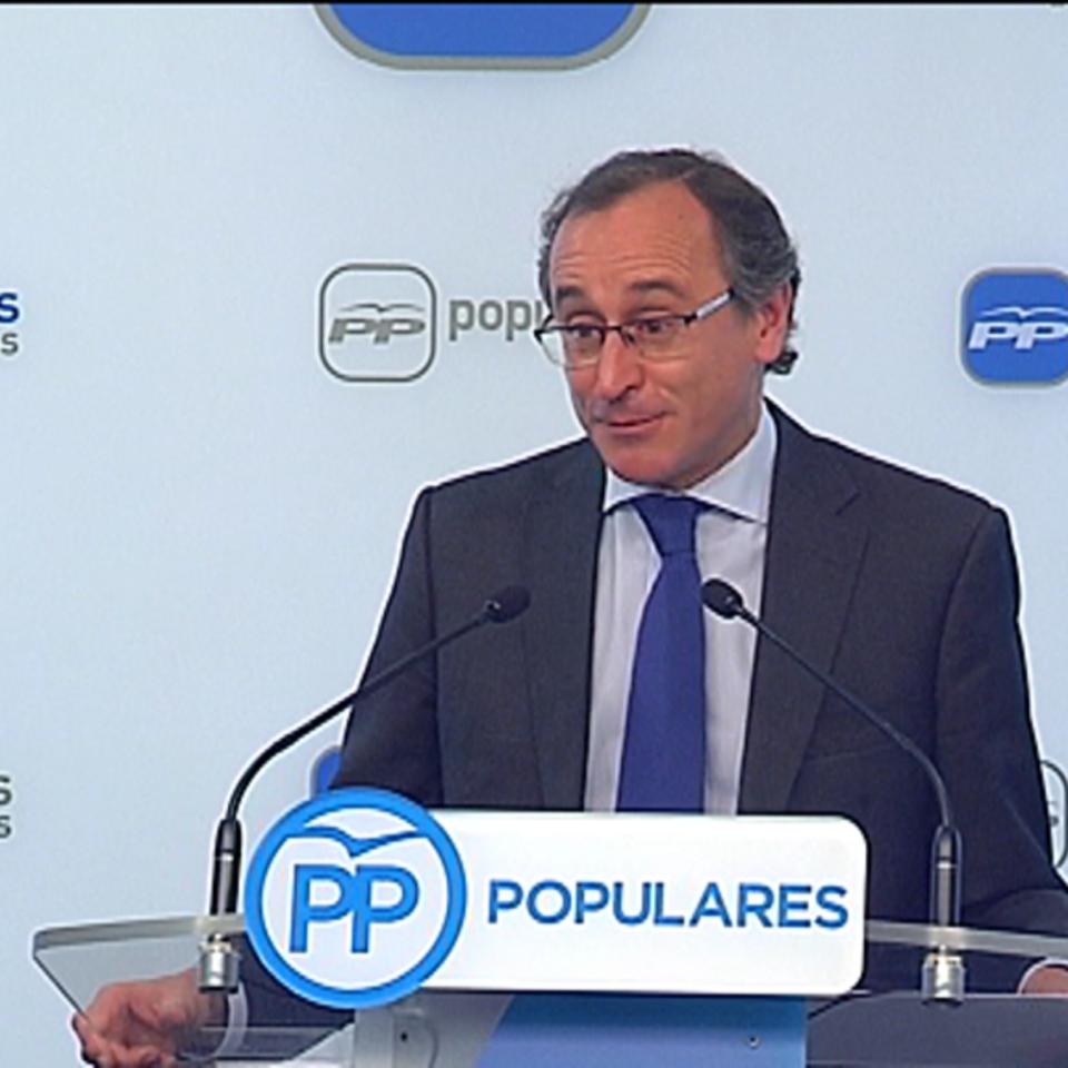 Alfonso Alonso será el candidato a lehendakari del PP. Foto: EFE