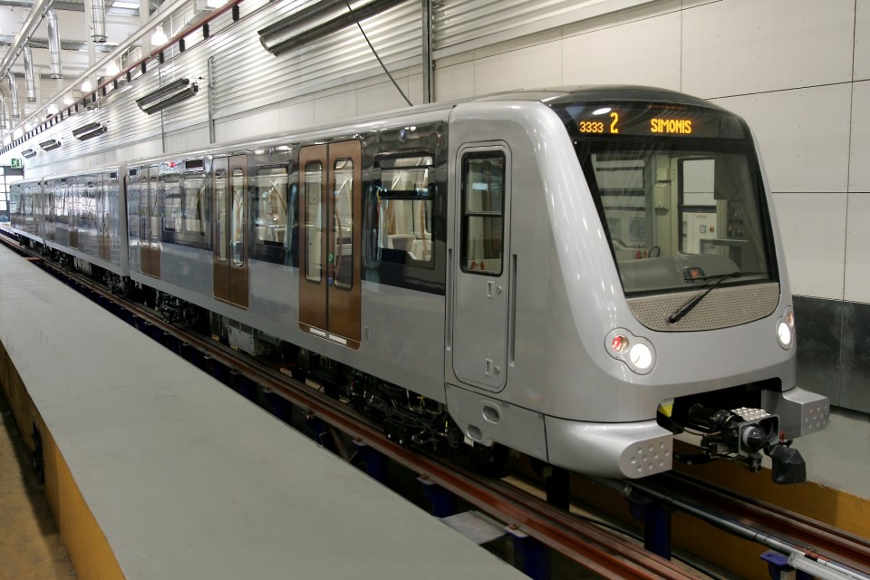  Metro de Bruselas. Foto: CAF