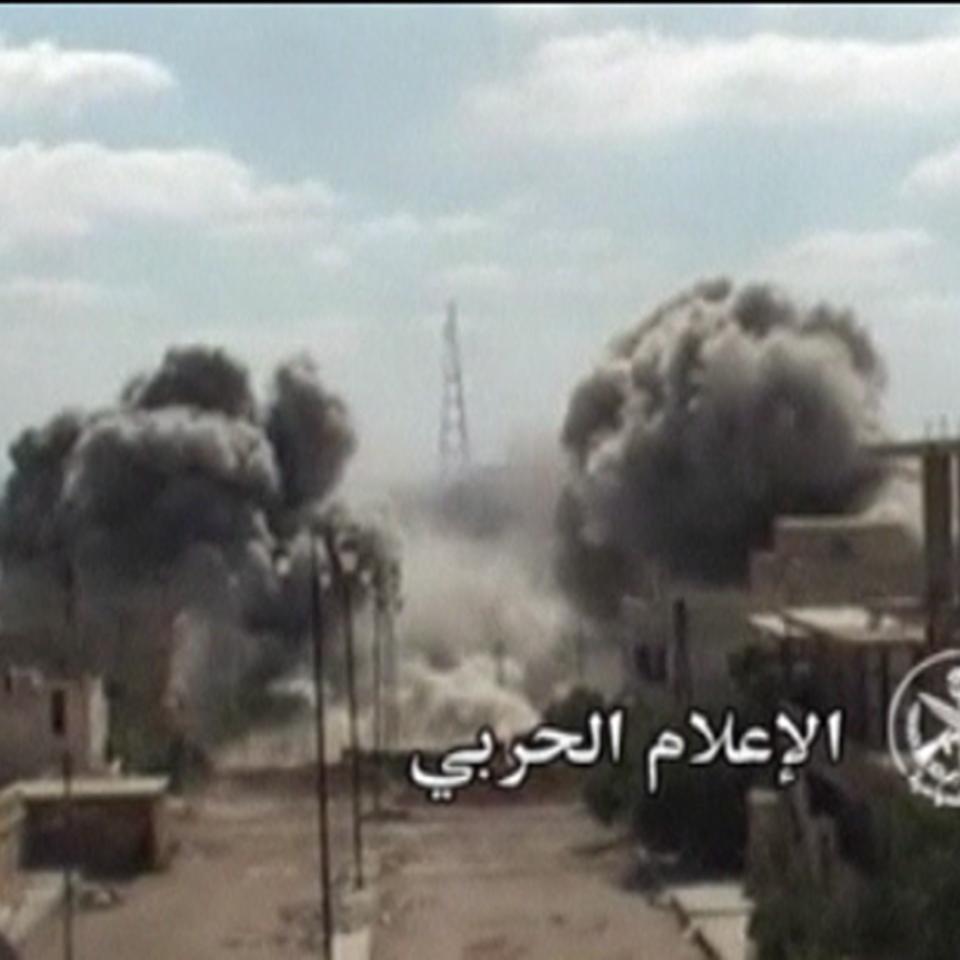 Bombardeos en Alepo. Imagen de archivo. 