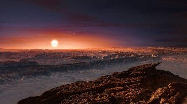 Planeta Próxima B en Próxima Centauri