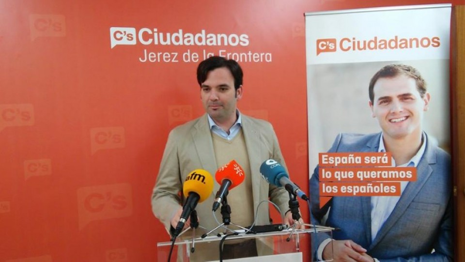 Mario Rosado, Bilbon atxilotutako Ciudadanoseko zinegotzia. Argazkia: Ciudadanos Jerez.