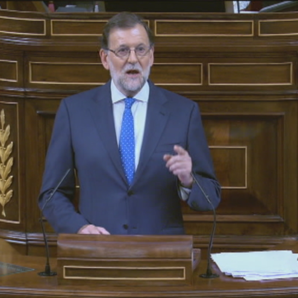 Rajoy: 'Kataluniako eztabaidak Espainiaren batasuna mehatxupean jartzen du'