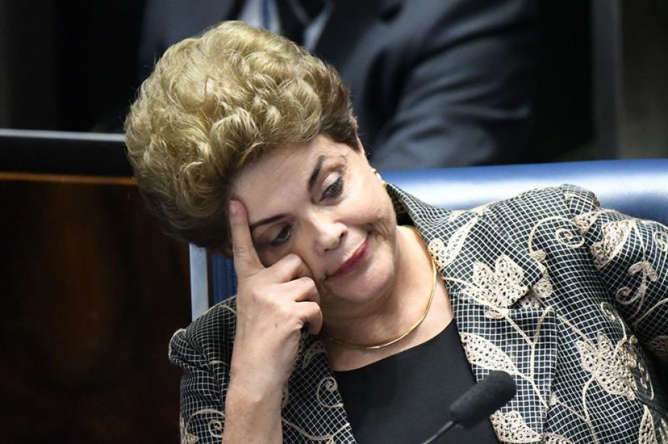 La ya expresidenta brasileña, Dilma Rousseff, en una imagen de archivo. Foto: EFE