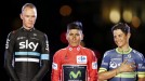 Quintana, Froome eta Chaves, Vueltako podiuma