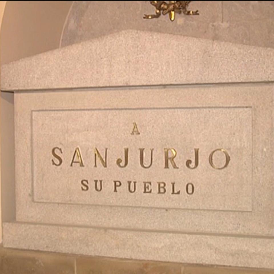 La cripta donde está enterrado el militar franquista Sanjurjo.