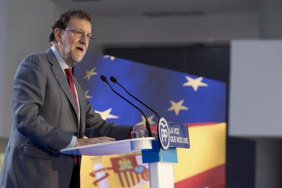Mariano Rajoy artxiboko argazki batean. Argazkia: EFE