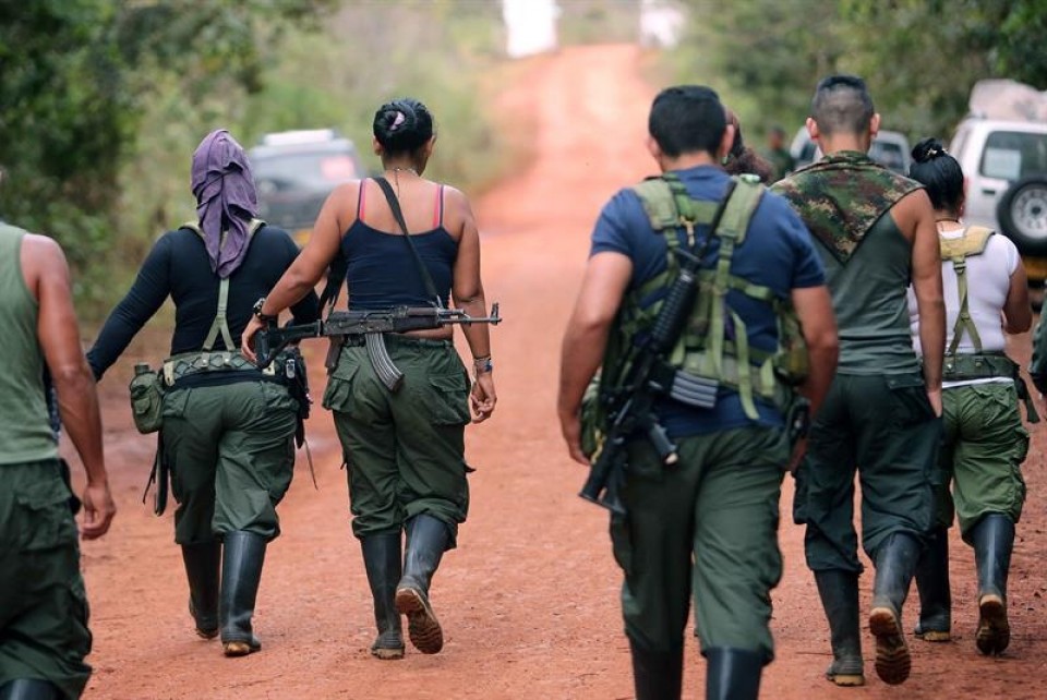FARC gerrilaren Hamargarren Batzar Nazionala. Argazkia: EFE