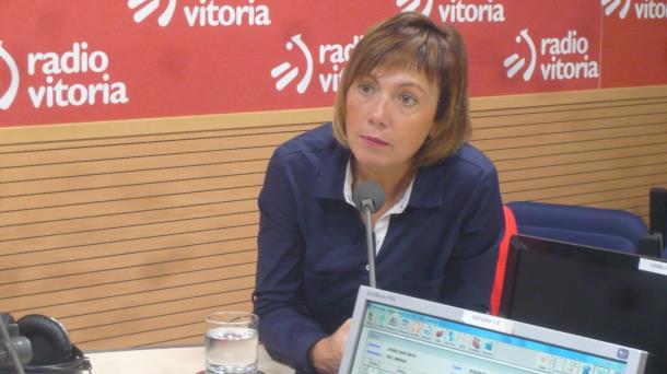 Miren Larrion no aclara si continuará en el Ayuntamiento de Vitoria