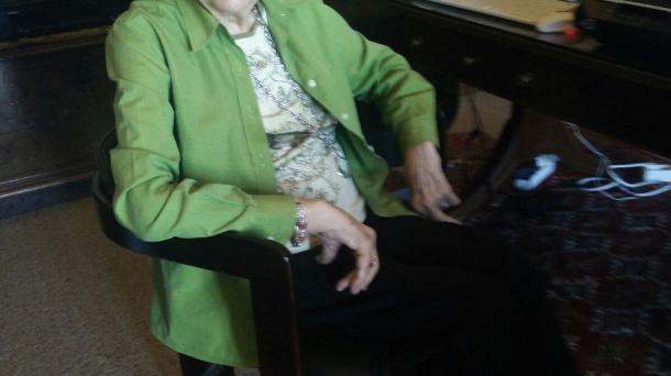 Ángela Loidi,viajera centenaria:"Mi hobby es viajar.Conozco 40 paises"
