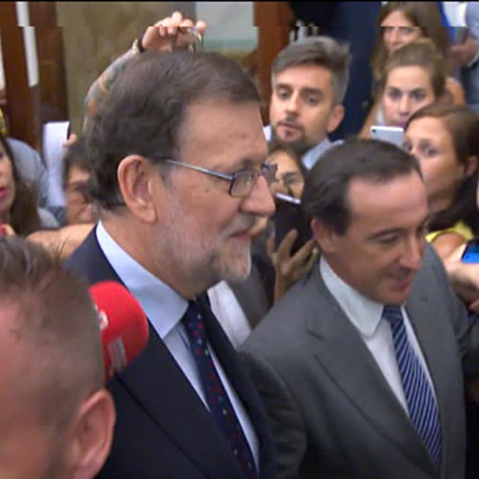 Mariano Rajoy jarduneko Espainiako presidentea. Argazkia: EiTB