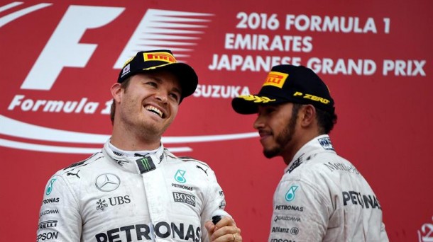 Rosberg y Hamilton. EFE