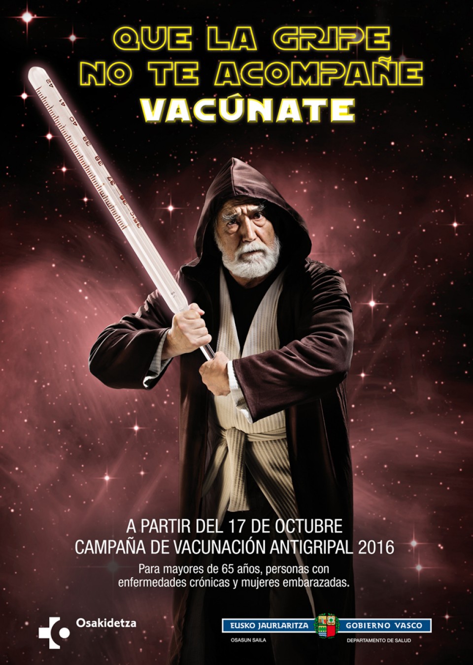 La campaña de vacunación antigripal comienza el 17 de octubre. Foto: www.irekia.eus