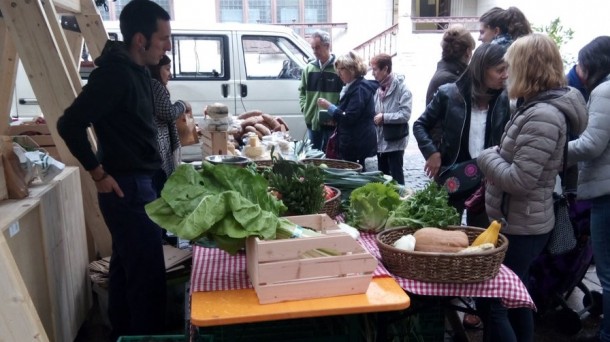 Mercado itinerante ''Alma fresca'' con productos ecológicos
