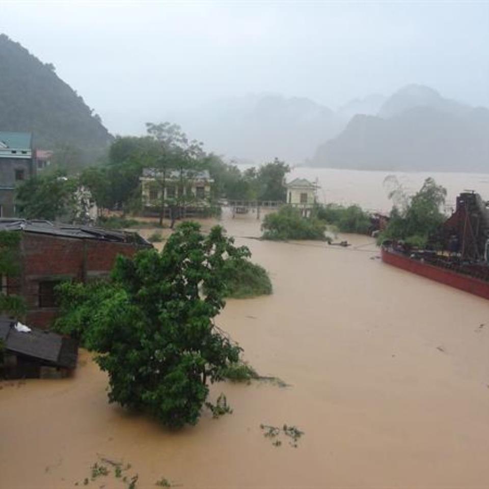 Inundaciones Vietnam. Foto: EFE
