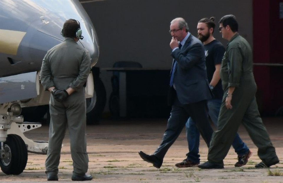 Eduardo Cunha, el expresidente de la Cámara baja de Brasil. Foto: EFE