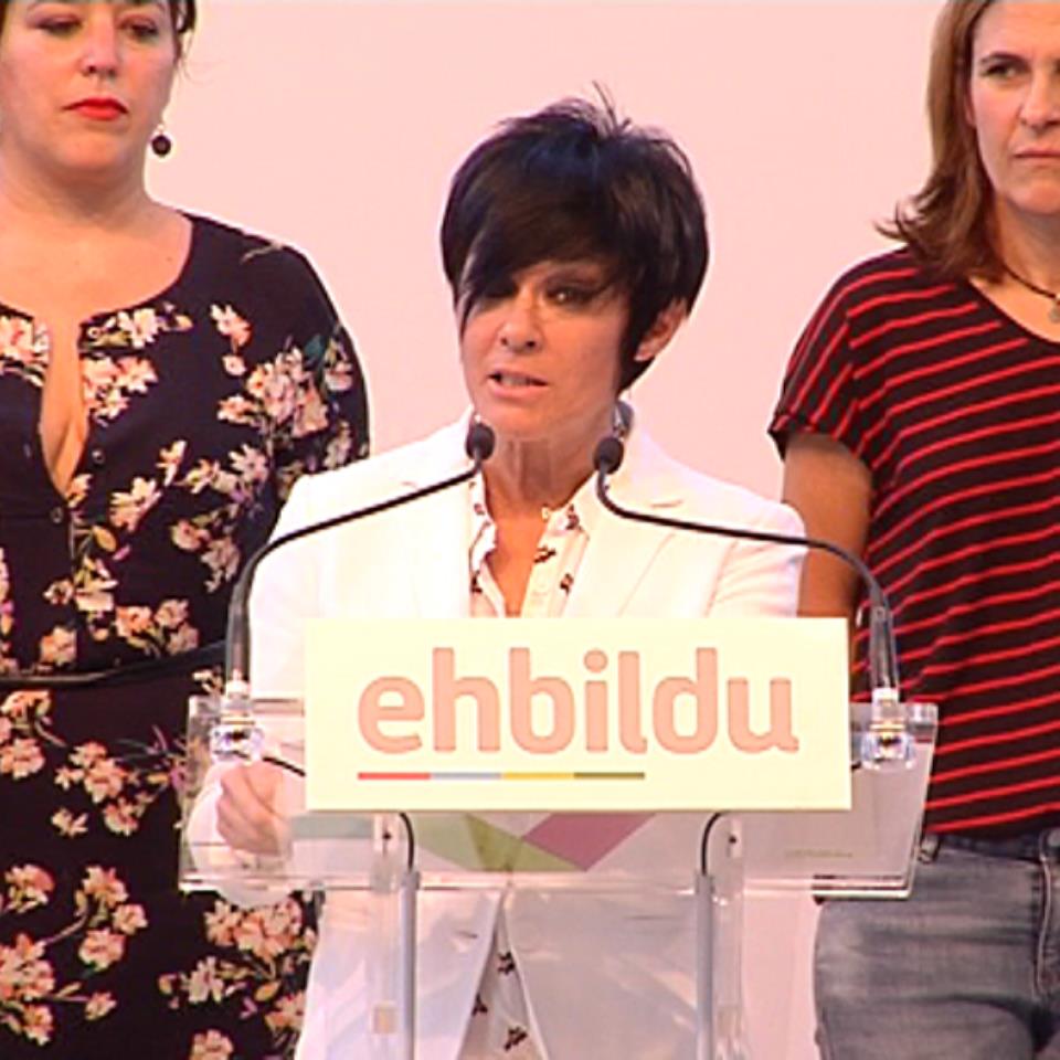 Maddalen Iriarte, candidata a lehendakari por EH Bildu: 'Es un honor'