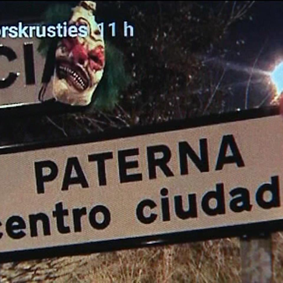 Vecinos de Paterna denuncian a jóvenes disfrazados de payasos asesinos