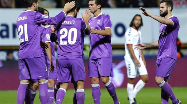 Claro triunfo del Real Madrid. Foto: EFE