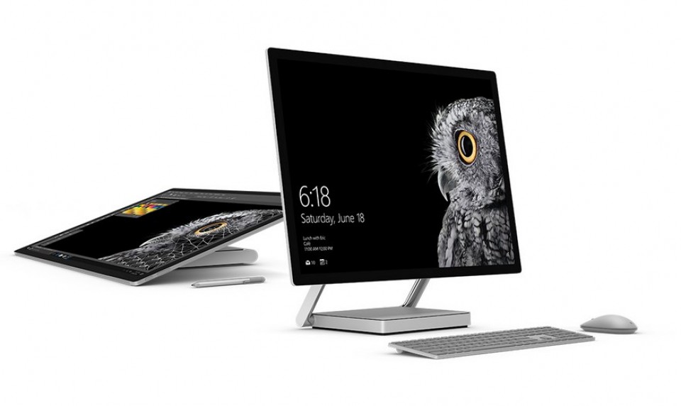 Surface Book i7 y Surface Studio. Foto: Microsoft