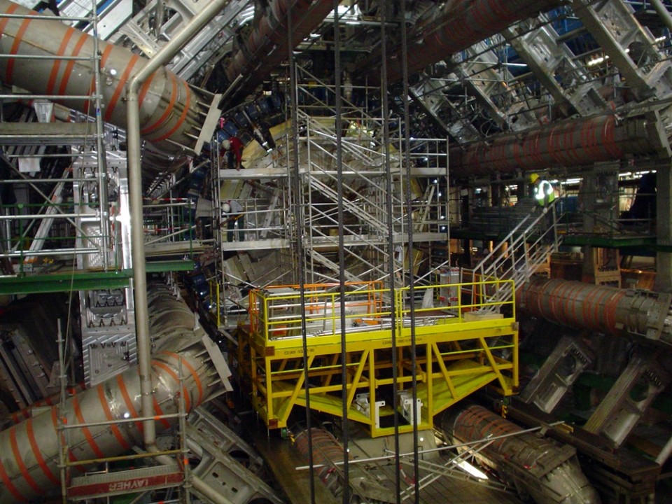 El Gran Acelerador de Hadrones. Imagen de archivo