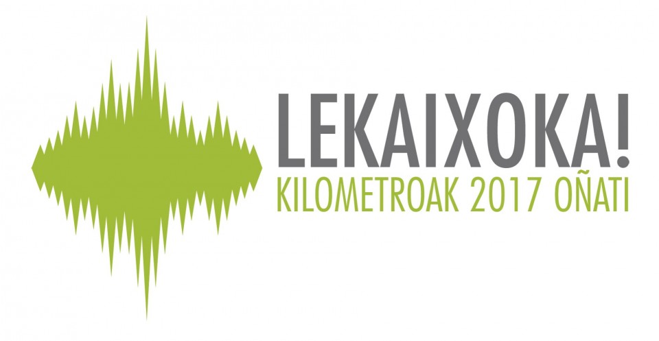Logo y lema de Kilometroak 2017