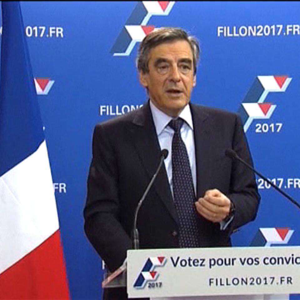 François Fillon hautagaia. Argazkia: EFE
