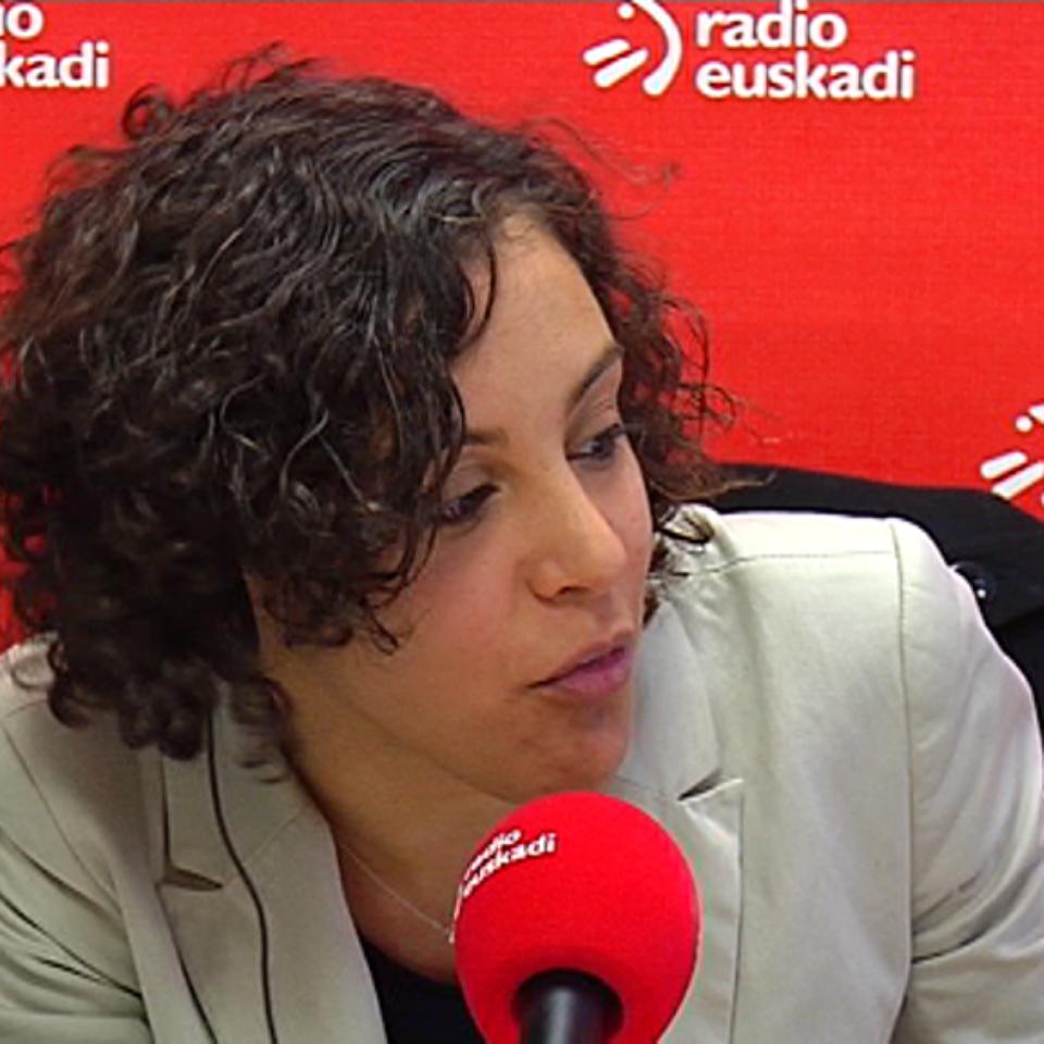 Nagua Alba Podemos Euskadiren idazkari nagusia.