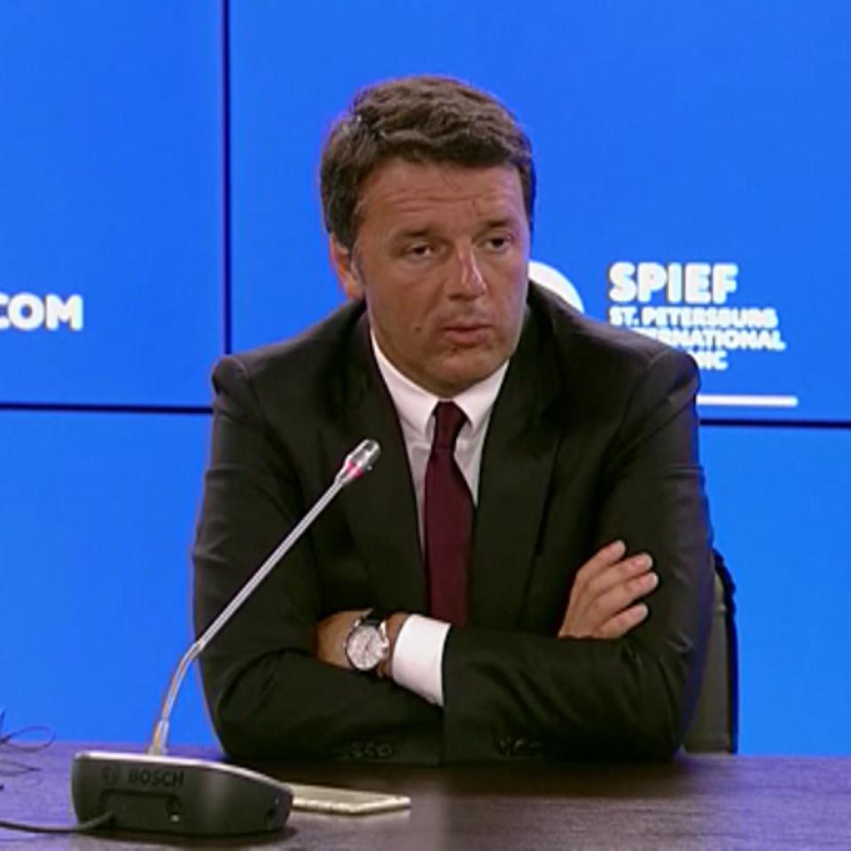 Matteo Renzi Italiako lehen ministroa 