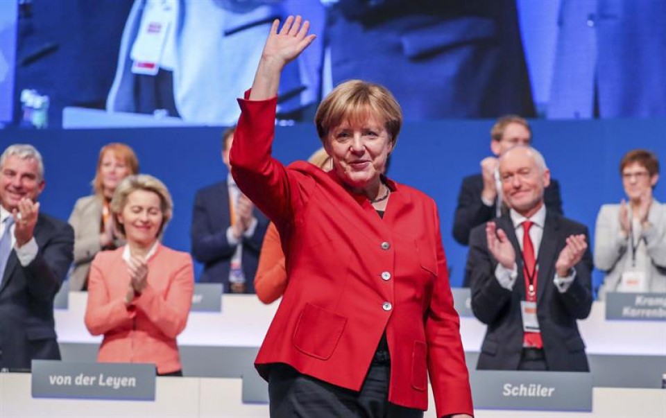 Angela Merkel Alemaniako kantzilerra