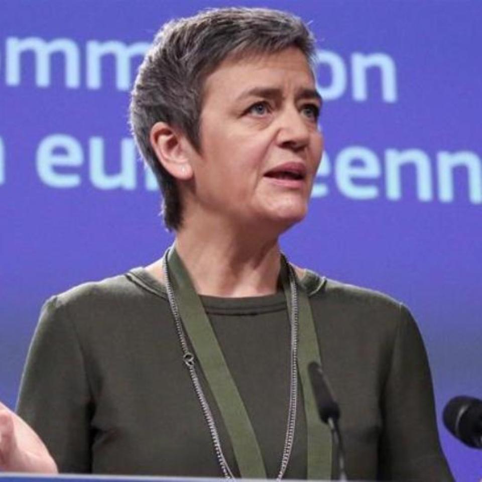 La comisaria europea de Competencia, Marghette Vestager