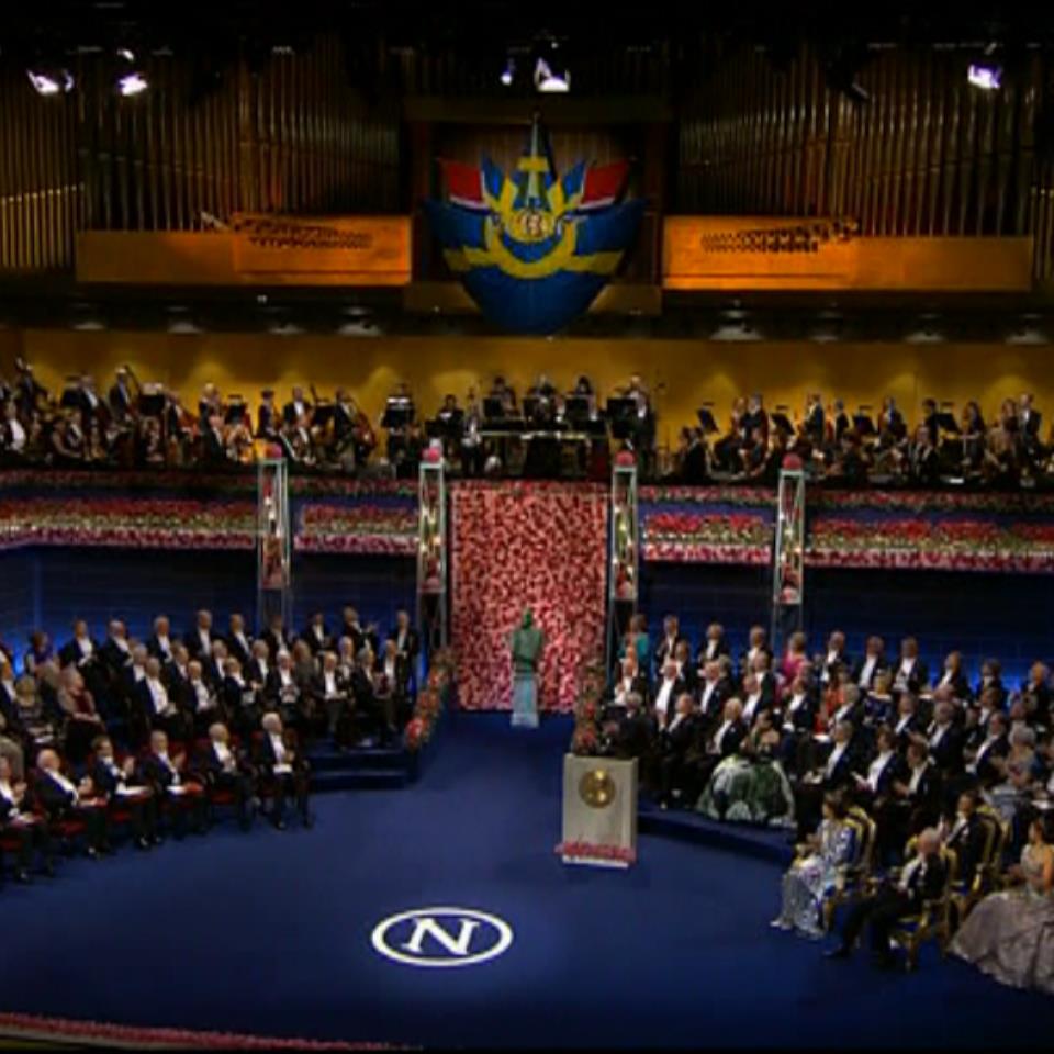 Ceremonia de entrega de los Premios Nobel 2016. Foto: EiTB