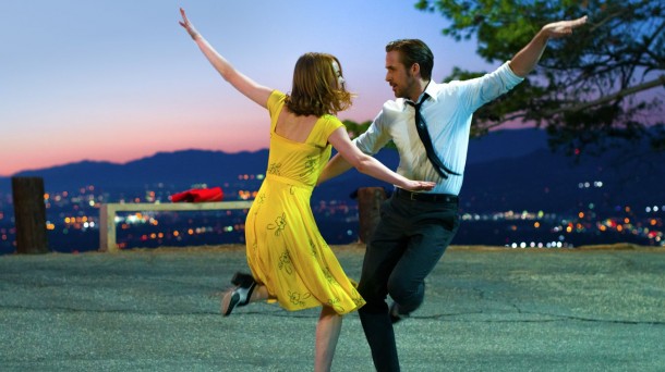 Emma Stone y Ryan Gosling, protagonistas de "La La Land". Foto: Dale Robinette.
