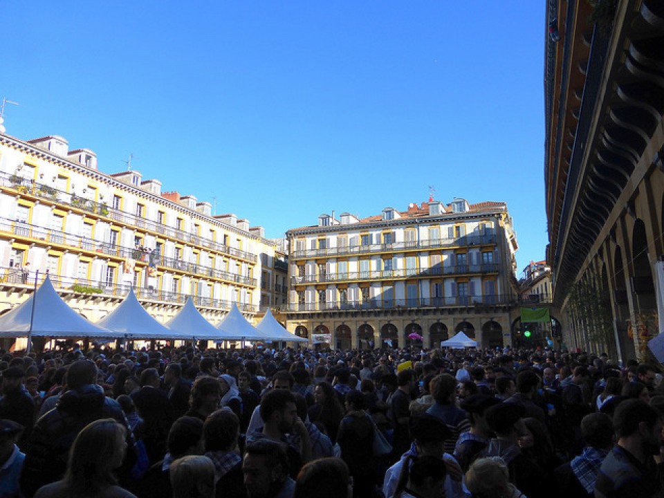 Feria de Santo Tomás, en Donostia-San Sebastián (2013). Foto: Aitor Ormazabal