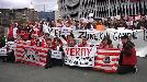 Las peñas del Athletic muestran su apoyo a Yeray en San Mamés