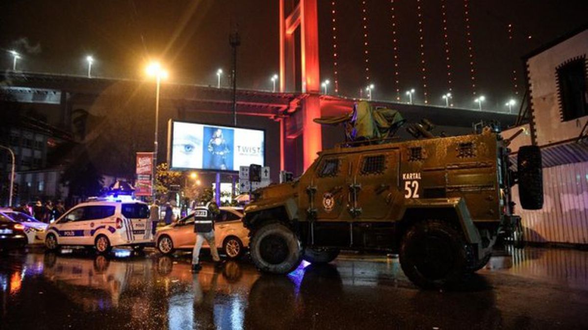 Ataque terrorista en Estambul. Foto: EFE