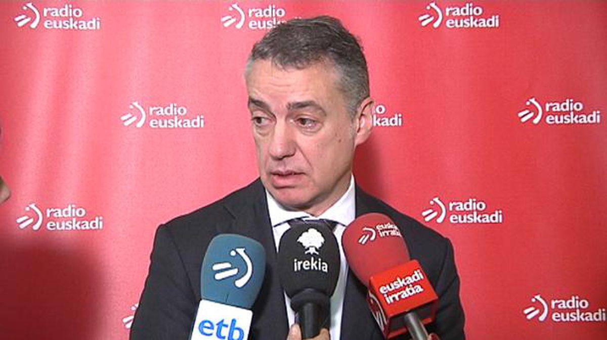 Iñigo Urkullu elkarrizketatu dute Radio Euskadin. EiTB