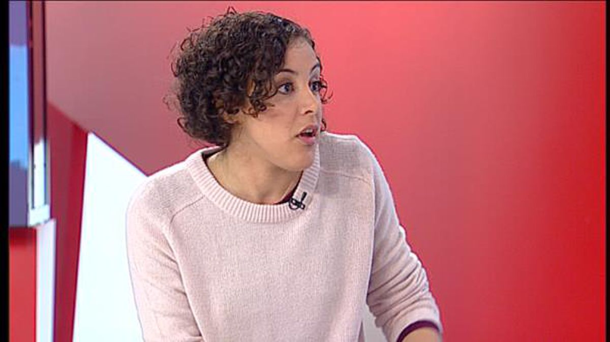 Nagua Alba, secretaria general de Podemos Euskadi.
