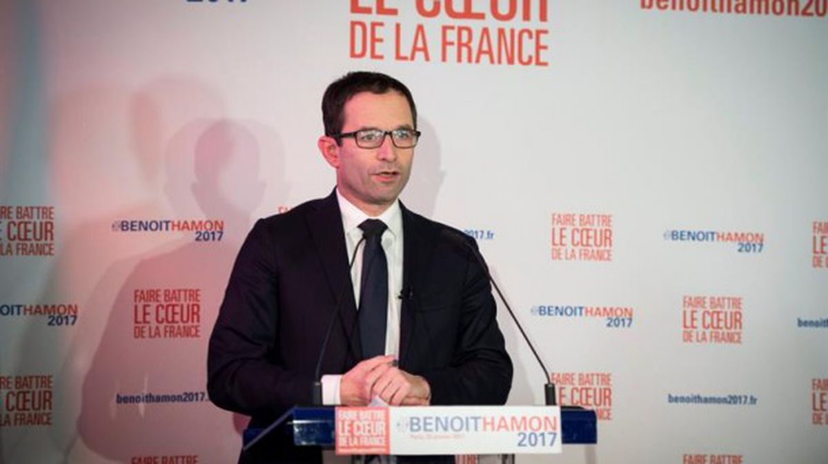 El exministro de Educación Benoît Hamon. Foto: EFE
