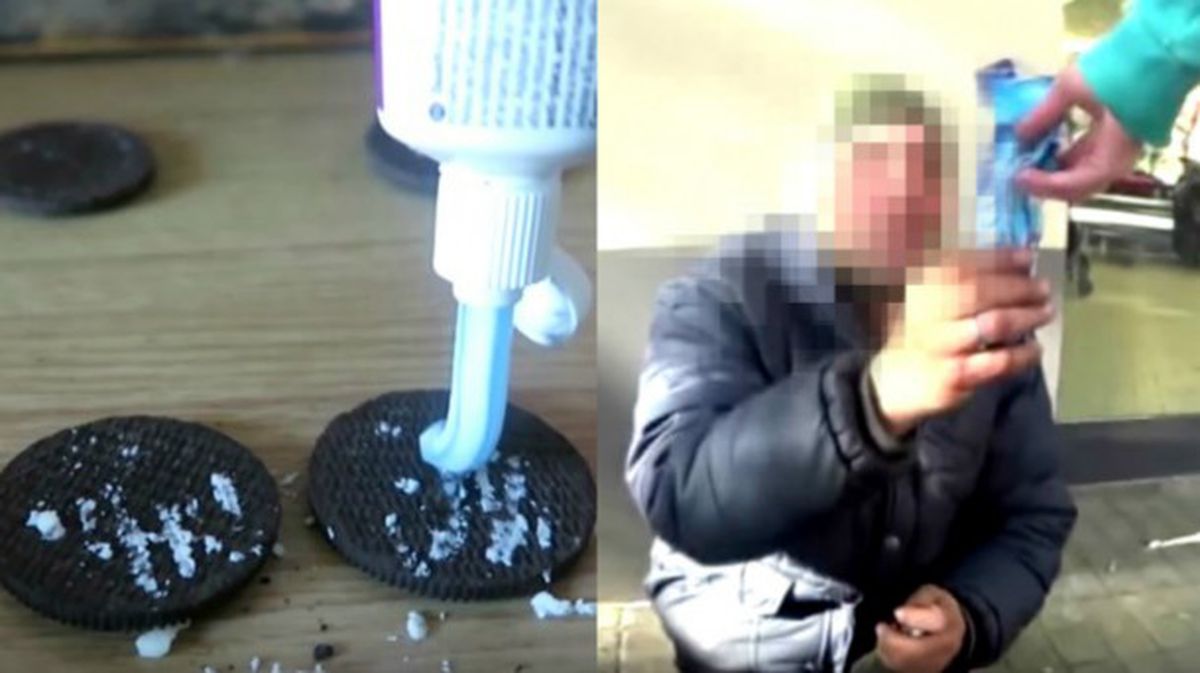 El 'youtuber' ofreció al mendigo unas galletas con dentífrico. Una foto de archivo de EITB Media.