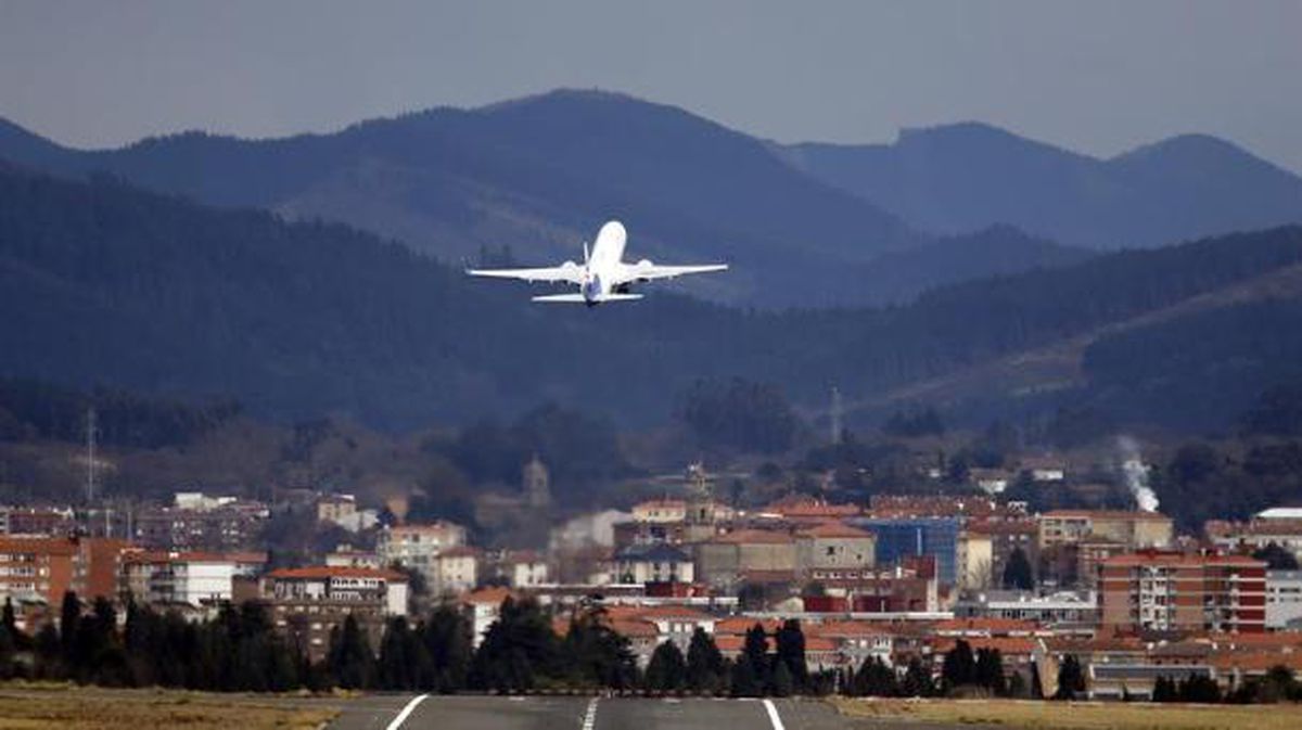Aeropuerto de Bilbao. Foto: EFE