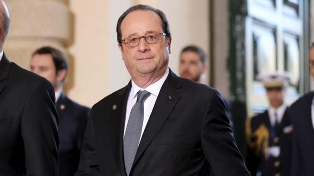 François Hollande Frantziako presidentea. Argazkia: EFE