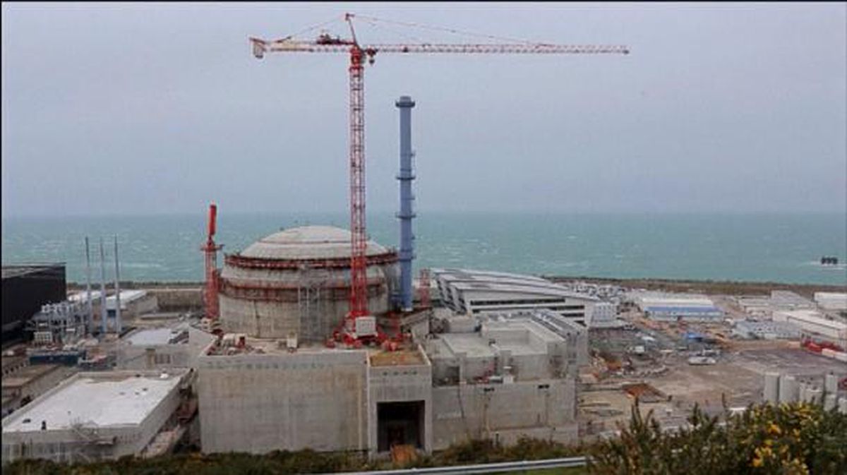 Flamanvilleko zentral nuklearra (Frantzia iparraldean). Argazkia: Reuters.