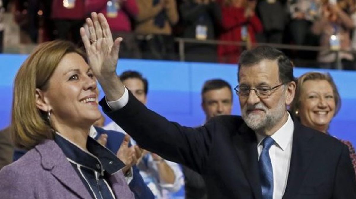 Cospedal idazkari nagusi karguan berretsi du Mariano Rajoyk