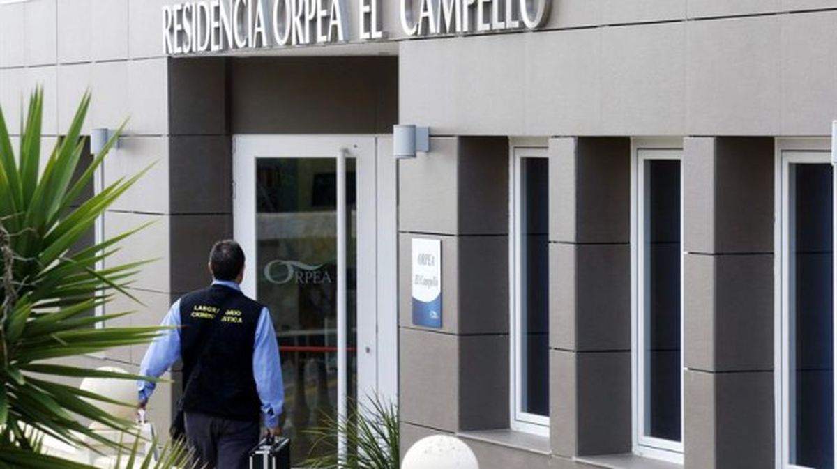 El suceso ha ocurrido en una residencia de mayores de El Campello (Alicante). Foto: EFE