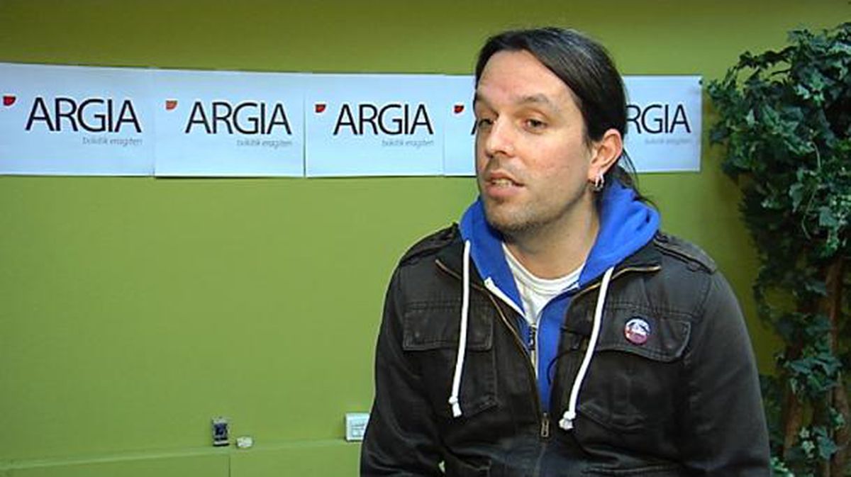 Axier López, periodista de Argia